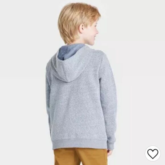 Boys' Fleece Zip-Up Hoodie - Picture 2 of 3